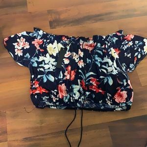 Floral Crop Top